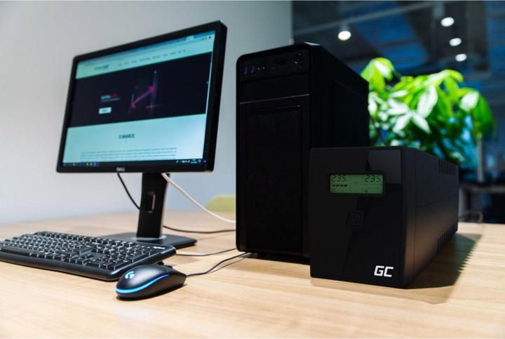 Produktbild GreenCell UPS04 (1500 VA, 900 W, Line-Interaktiv USV)
