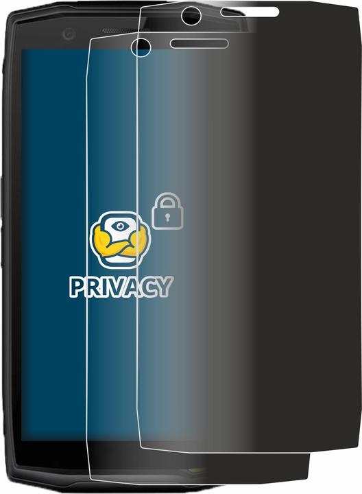 Produktbild BROTECT Sichtschutzfolie Anti-Spy Privacy Folie Blaulicht-Schutz (2 Stück, Crosscall Action-X5)