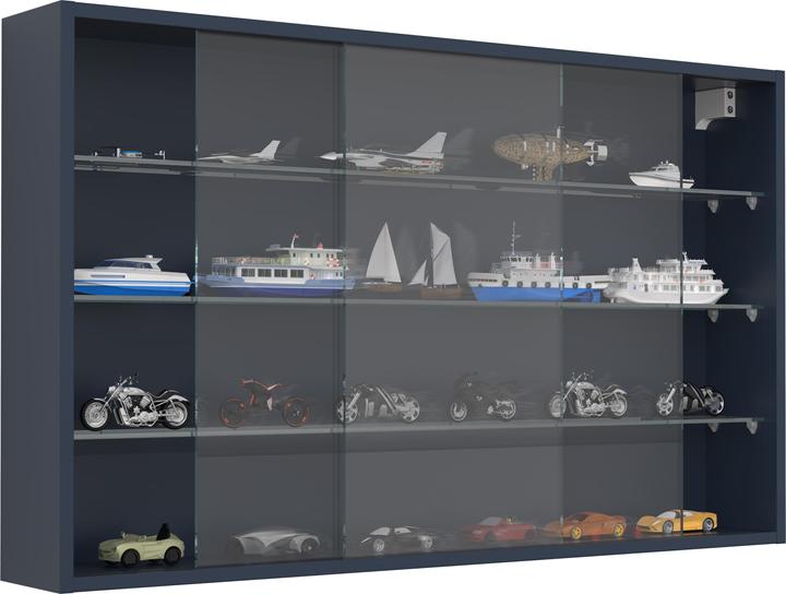 Produktbild VCM Hängevitrine Wandvitrine Glas Drivalo XL