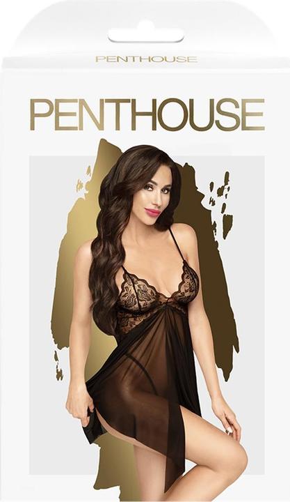 Immagine prodotto Penthouse Lingerie Sweet beast - Babydoll con perizoma, 2 pezzi - nero (L, XL)