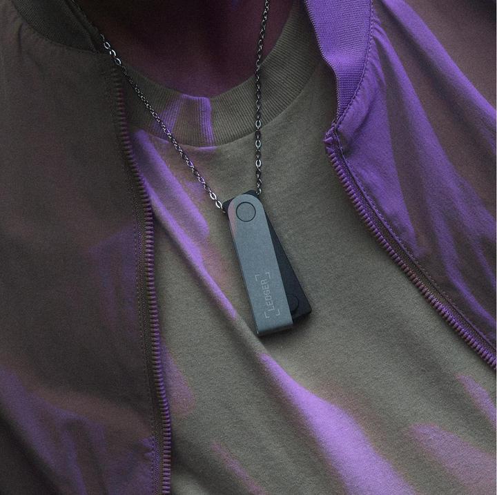 Actual product image Ledger Nano X - Emerald Green (Bitcoin, Ethereum Classic, Litecoin, Dogecoin, Dash, Others)