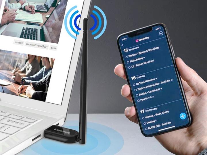 Produktbild Conceptronic Adapter Bluetooth Bluetooth Adapter 5.1 NanoUSB 10-20m schwarz (Sender)
