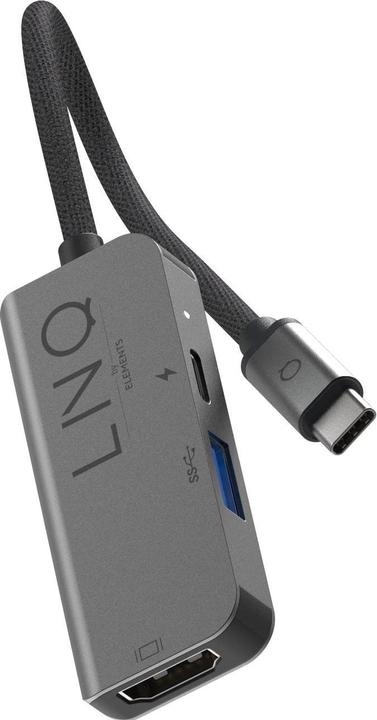 Image du produit LINQ Connects 3in1 USB-C Multiport Hub (USB-C, 1 Ports)