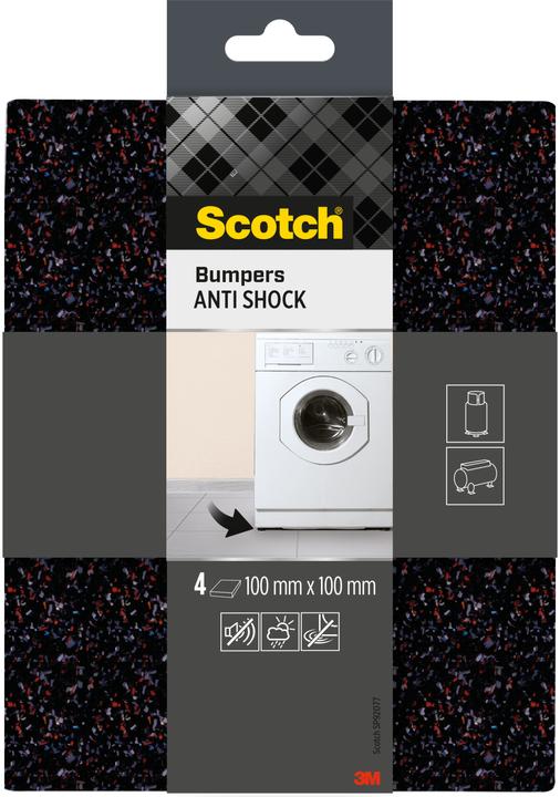 Produktbild Scotch Gummi-Schutzpuffer (Anschlagdämpfer, 4 Stück)