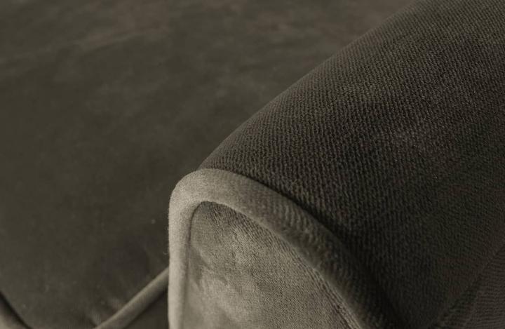 Productafbeelding Woood Fauteuil Rocco Fluweel Warm Groen
