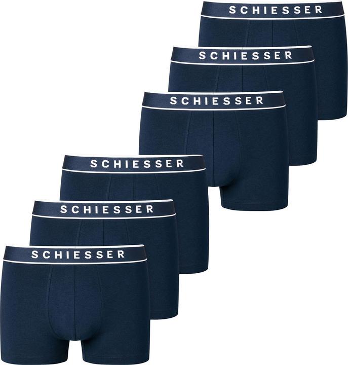 Immagine prodotto Schiesser Boxer retrò 95/5 cotone organico (4XL, confezione da 6)
