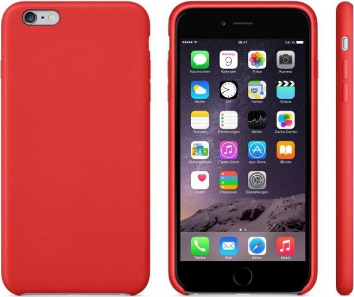Produktbild G-Case iPhone 6S Plus Echt Leder Hülle Backcase Red (Apple iPhone 6s Plus)