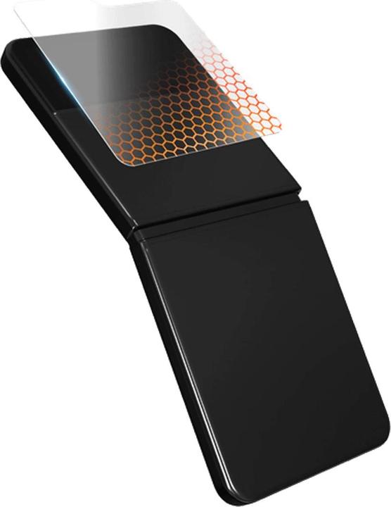 Actual product image Zagg InvisibleShield Glass Elite Samsung Galaxy Z Flip6 (Outside) Screen (1 Piece, Samsung Galaxy Z Flip6)
