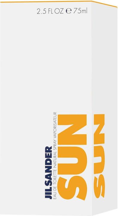 Actual product image Jil Sander Sun (Eau de toilette, 75 ml)