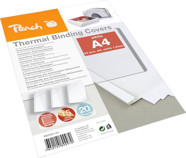 Actual product image Peach White cover