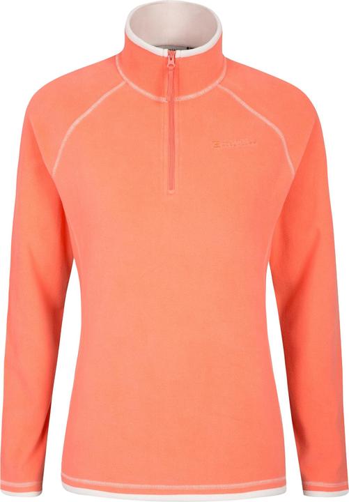 Actual product image Mountain Warehouse Womens/Ladies Montana Half Zip Fleece Top (48 D)