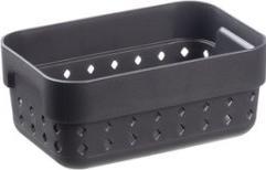 Actual product image Plast team Stacking basket SEOUL ORGANIZER S, black (1 x)