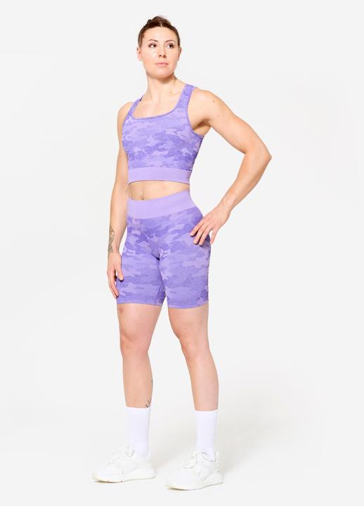 Produktbild Domyos Shorts - violett camouflage (M)