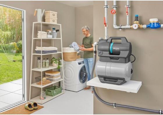 Produktbild Gardena Gard Hauswasserwerk 3900 Silent 09066-61 (Hauswasserpumpe)