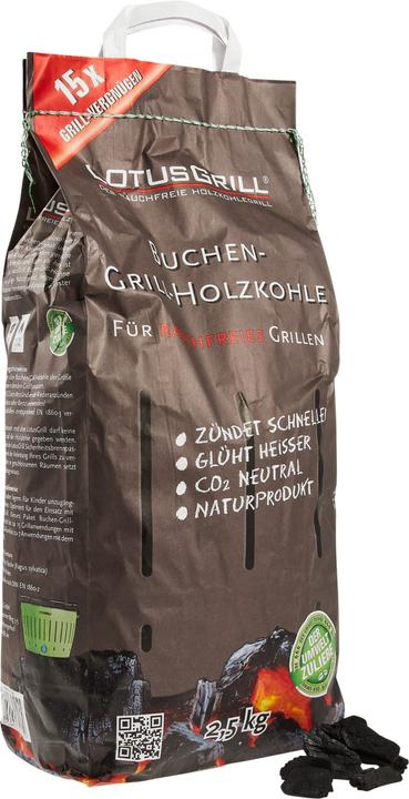 Produktbild LotusGrill Buchenholzkohle (2.50 kg)
