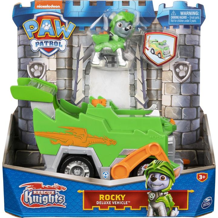 Actual product image Spin Master Paw Patrol Rescue Knights Rocky