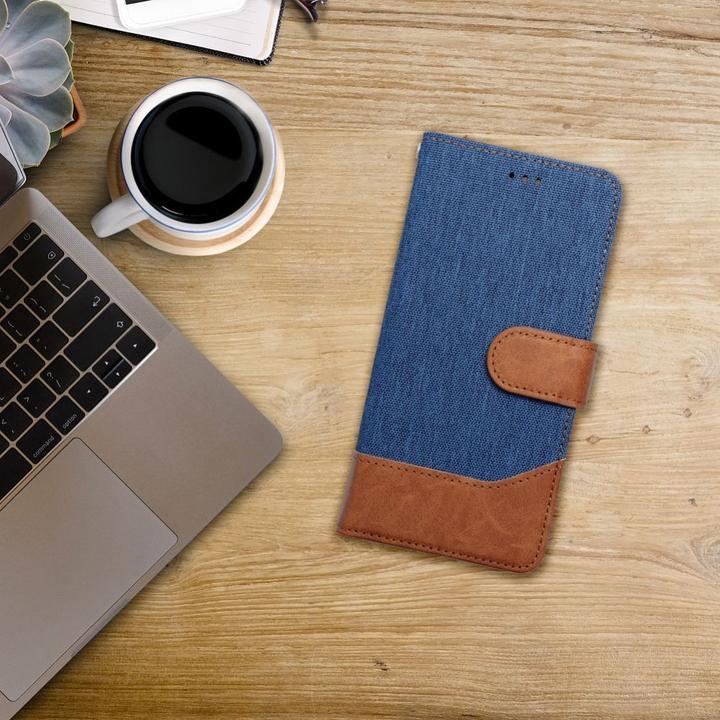Produktbild OEM Book case JEANS Book for SAMSUNG A40 blue (Samsung Galaxy A40)