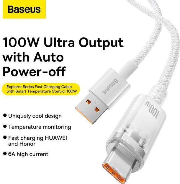 Actual product image Baseus Explorer Series (1 m, USB 2.0)