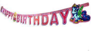 Happygoods Filly Happy Birthday Girlande