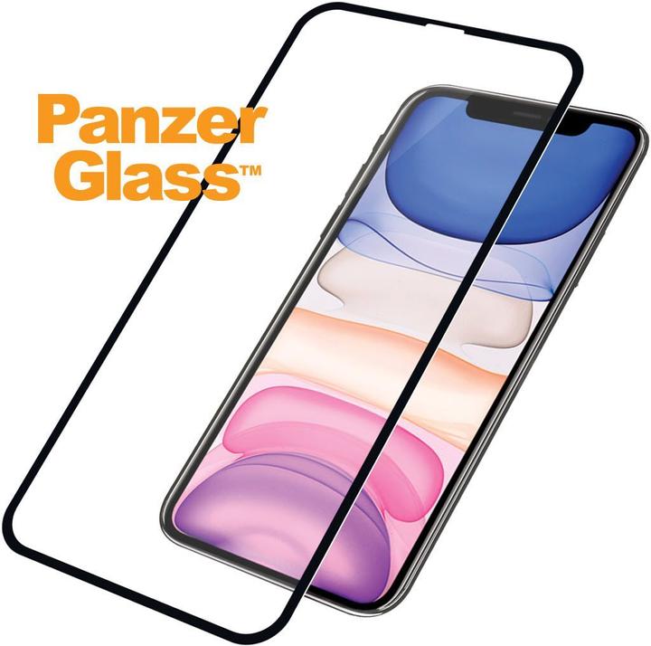 Actual product image PanzerGlass edge to edge (1 Piece, Apple iPhone 11, Apple iPhone XR)