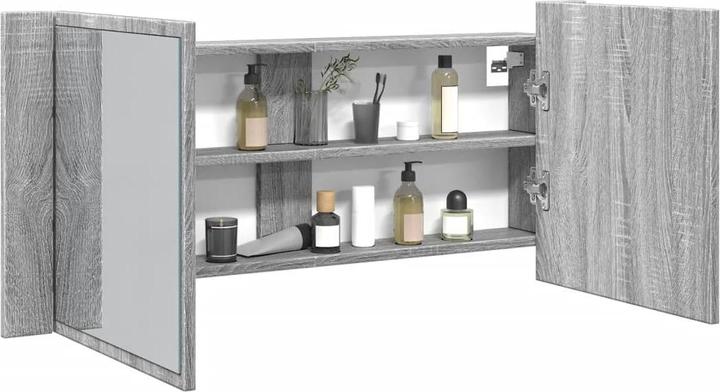 Immagine prodotto VidaXL LED-Spiegelschrank (100 x 12 x 45 cm)