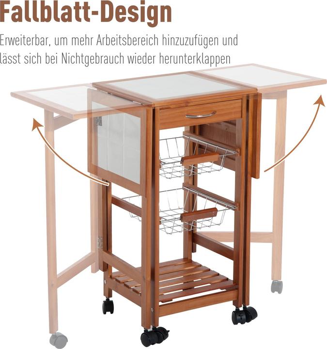 Immagine prodotto Homcom Carrello da cucina