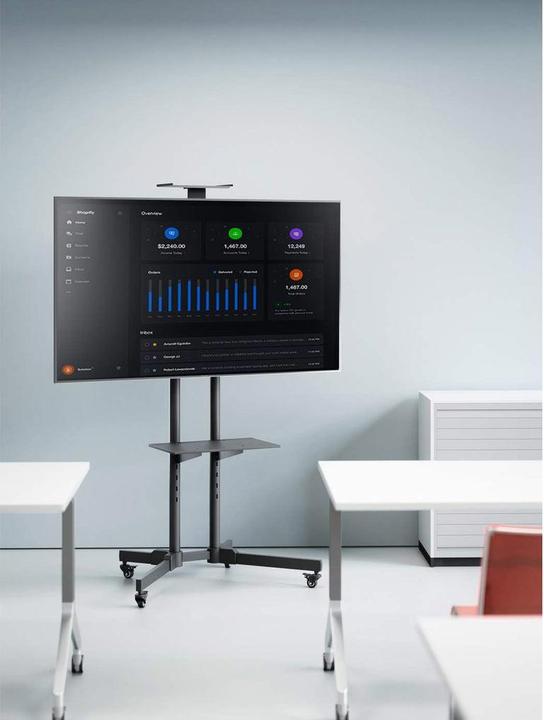 Immagine prodotto Manhattan 461238 Carrello TV 94,0 cm (37" 177,8 cm (70") Inclinabile (70", 60 kg)