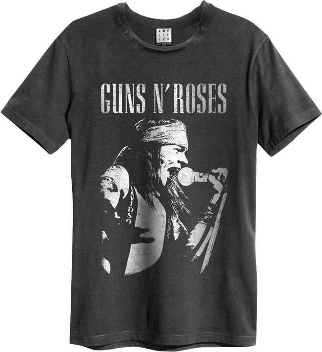 Actual product image Amplified Unisex Adult Axl Live Profile Guns N Roses T-Shirt (L)