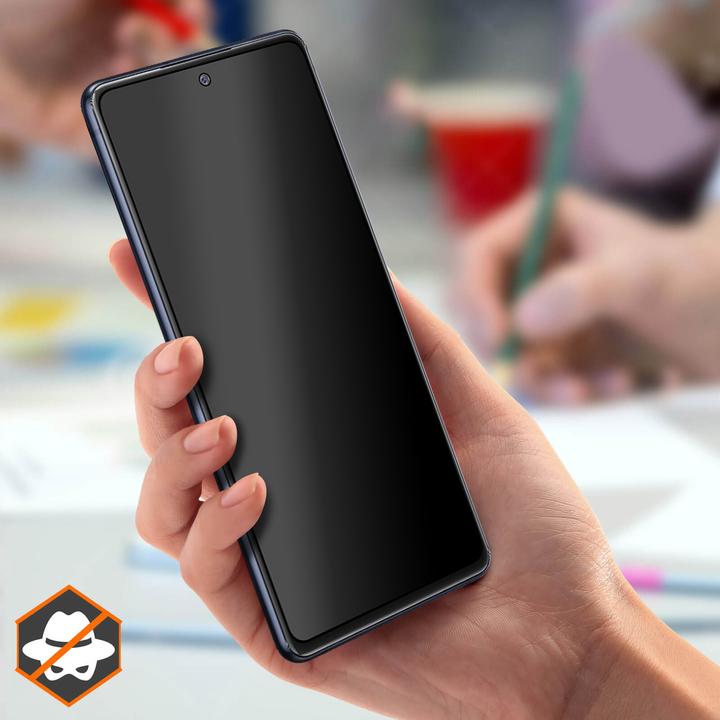 Actual product image Avizar Privacy glass screen protector (1 Piece, Samsung Galaxy S20 FE)
