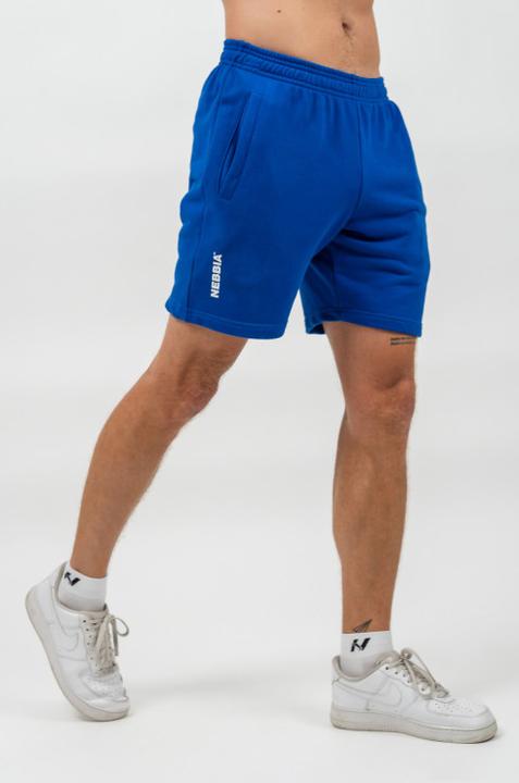 Actual product image Nebbia Athletic Sweatshorts Maximum 336 - blue (XL)