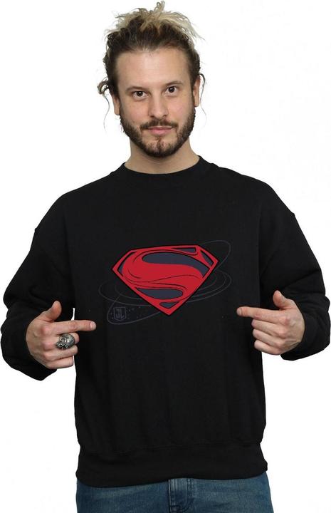 Image du produit - Sweat JUSTICE LEAGUE MOVIE SUPERMAN LOGO - Homme (L)