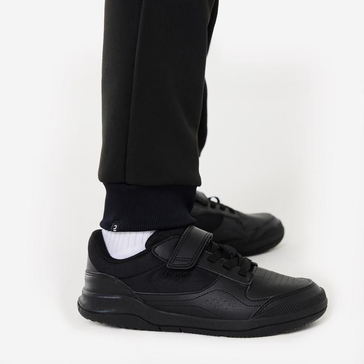 Actual product image Decathlon Sports shoes for kids with laces/velcro fastening - Playventure Yard black (30)
