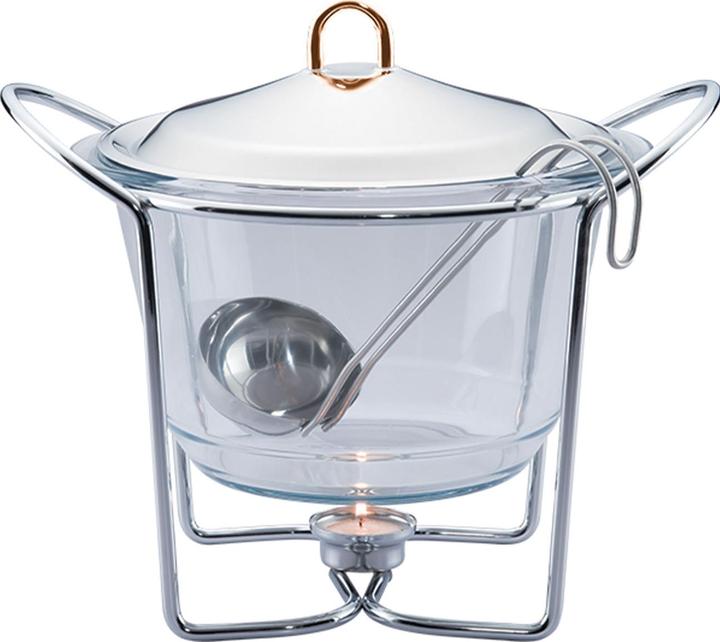 BerlingerHaus Suppenwärmer, Rechaud, 4L