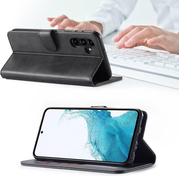 Actual product image LC.Imeeke Samsung Galaxy S20 Ultra - Wallet case with 3 card slots & magnetic closure, black (Samsung Galaxy S20 Ultra 5G)