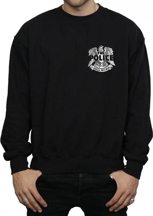 Immagine prodotto The Police Illegal Records Eagle Chest Felpa Uomo (3XL)