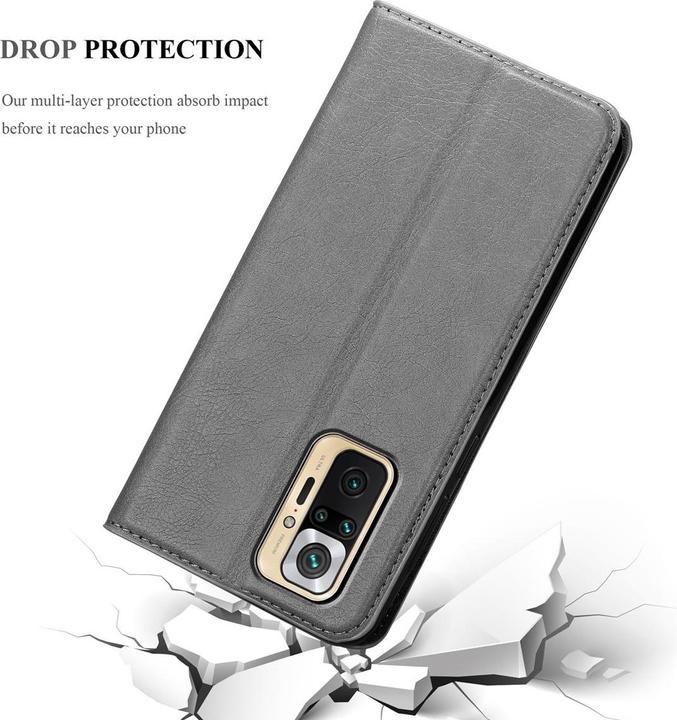 Image du produit Cadorabo Book Invis. Étui magnétique (Xiaomi Redmi Note 10S, Xiaomi Mi Note 10)