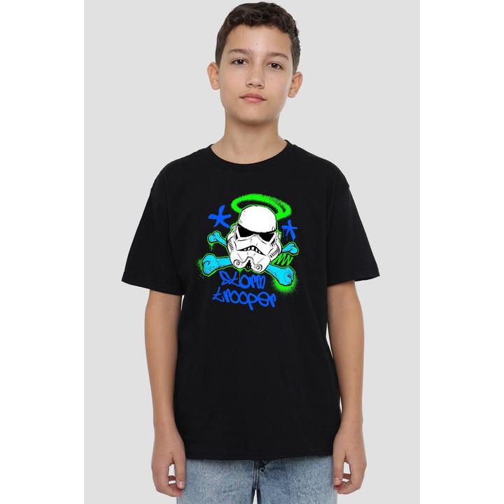 Immagine prodotto Star Wars Maglietta Stormtrooper Stencil Bambini (116)