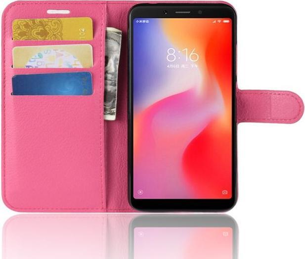Immagine prodotto MU Classic Serie di copertine per libri in pelle Litchi (Xiaomi Redmi 6)