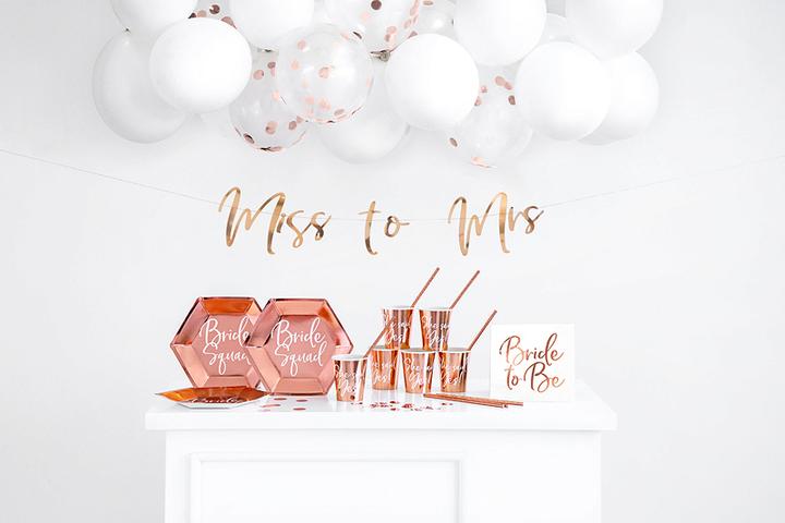 Produktbild Partydeco Streudeko Tischkonfetti Roségold