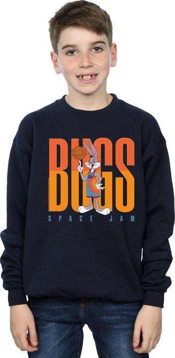 Actual product image Space Jam Boys Bugs Bunny Basketball Spin Sweatshirt (140, 146)
