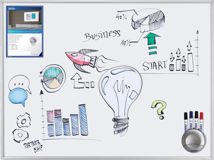 Produktbild Franken Whiteboard ECO Stahl (200 x 100 cm)