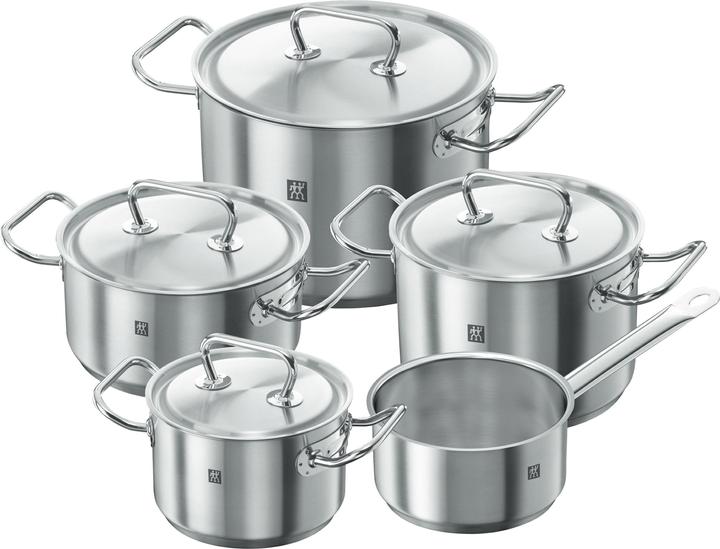 Immagine prodotto Zwilling Gemello (24 cm, Pentola, Padella per friggere, Casseruola con manico, Acciaio inossidabile)