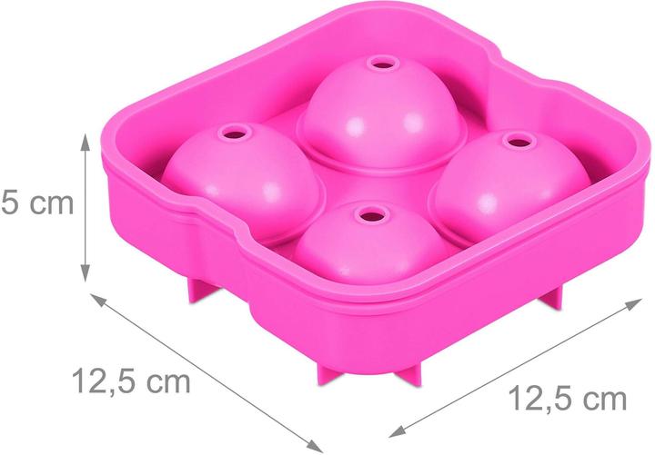 Immagine prodotto Relaxdays 2x stampo per cubetti di ghiaccio