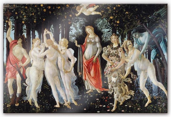 Produktbild Trenddeko Botticelli - Der Frühling (120 x 75 cm)