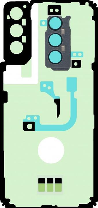 Actual product image Samsung Akkudeckel Rework Kit für Galaxy S21+ 5G G996