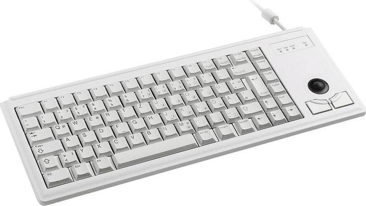 Produktbild CHERRY Tastatur grau 19" Trackball Layout DE (DE, Kabelgebunden)