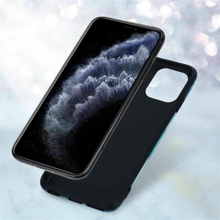 Produktbild Cadorabo IMD TPU Bunter Marmor Cover (Apple iPhone 11 Pro)