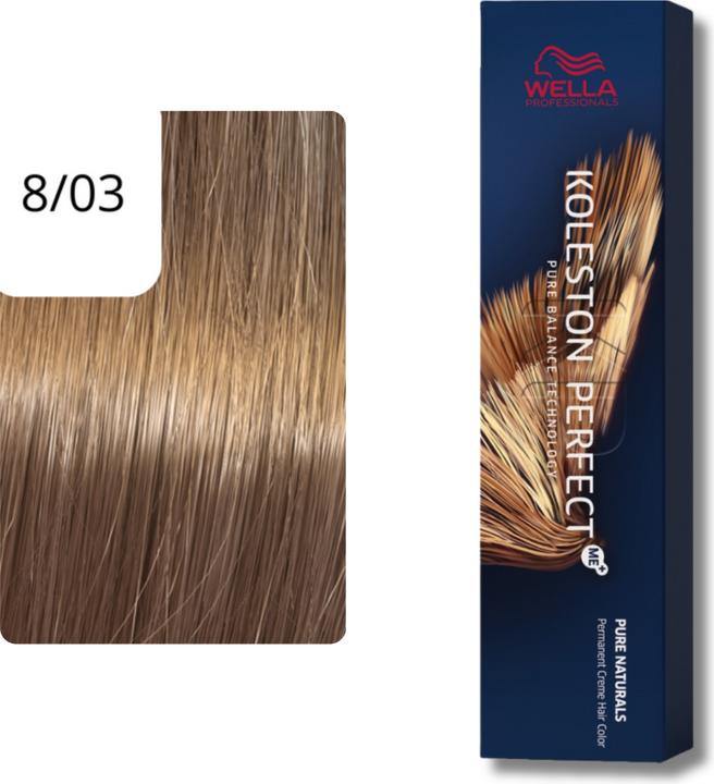 Produktbild Wella Koleston Perfect Me+ Pure Naturals (8/03 hellblond natur-gold)