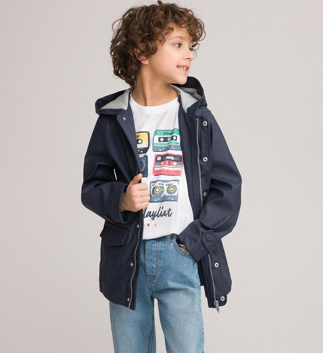 Image du produit La Redoute Collections Manteau de pluie avec capuche (128)