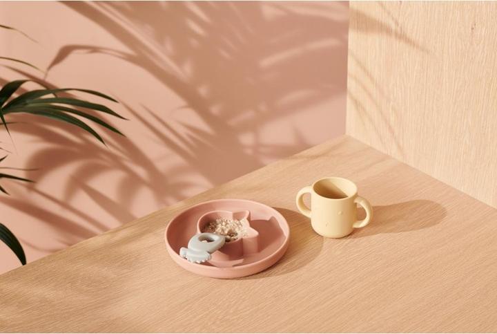 Image du produit Liewood Ensemble de bols en silicone Gordon M. Caramel - Oat